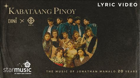 jakol ng kabataan|SB19 & BINI – Kabataang Pinoy Lyrics .